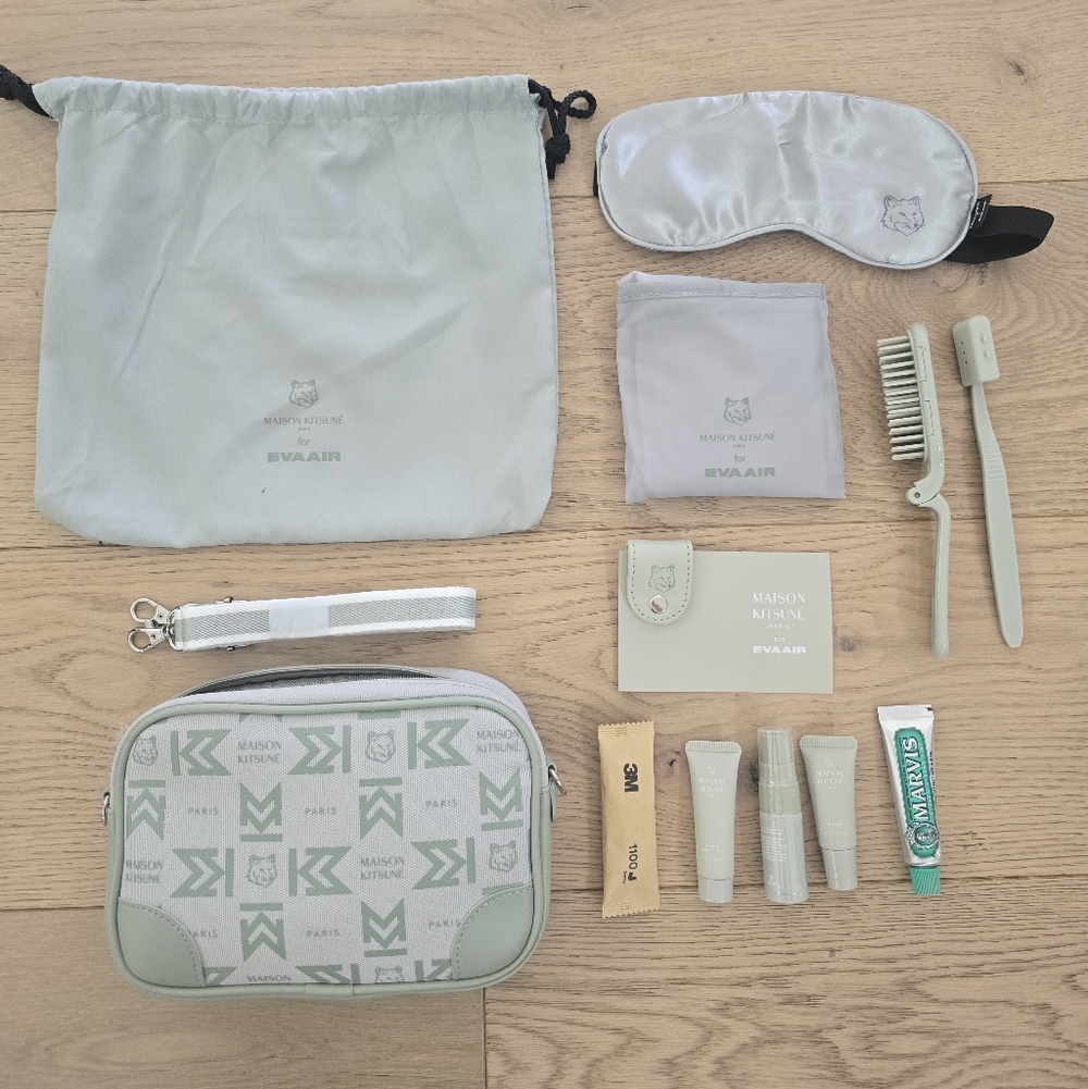 New MAISON KITSUNÉ Travel Amenity Set